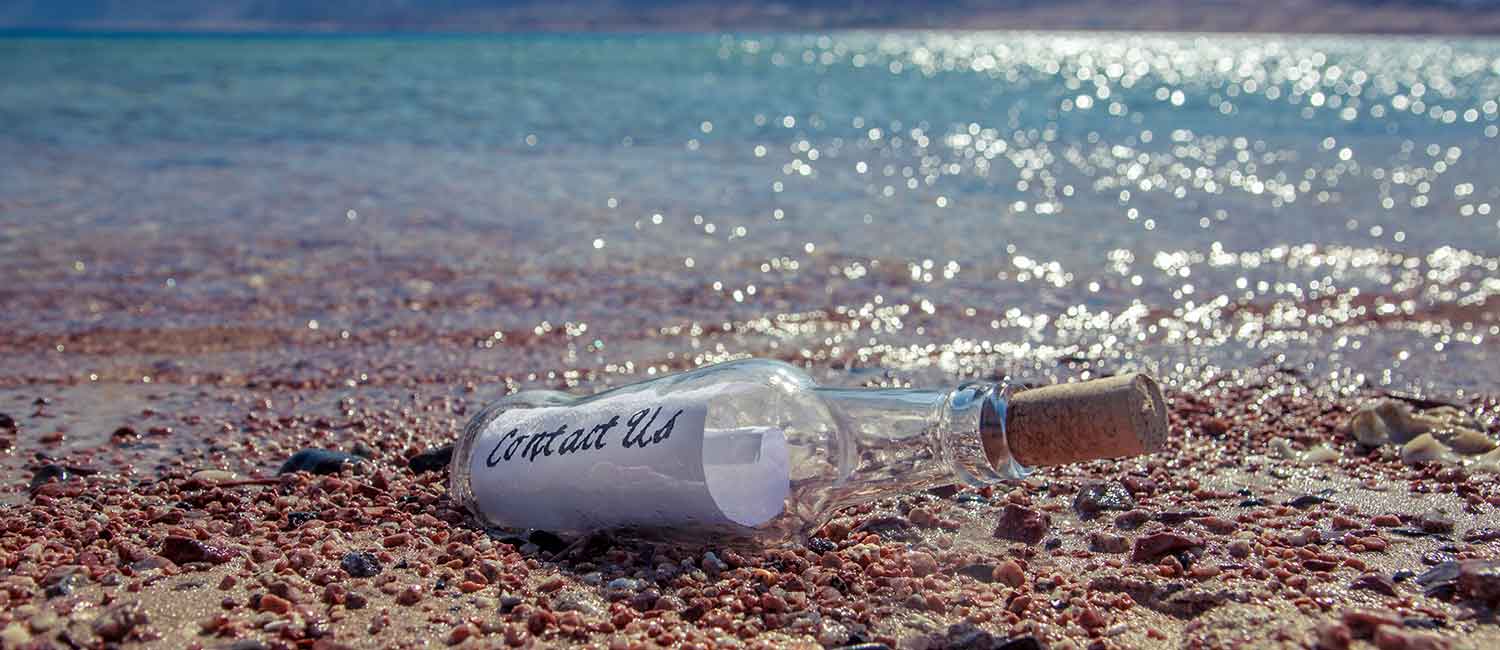 Message in a Bottle - Contact Us