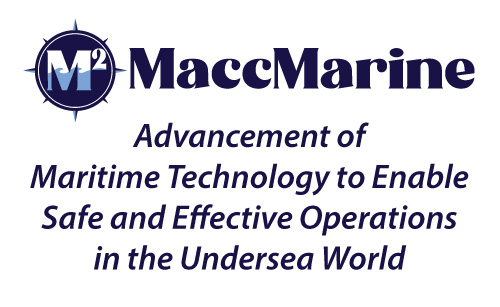 MaccMarine logo and tagline